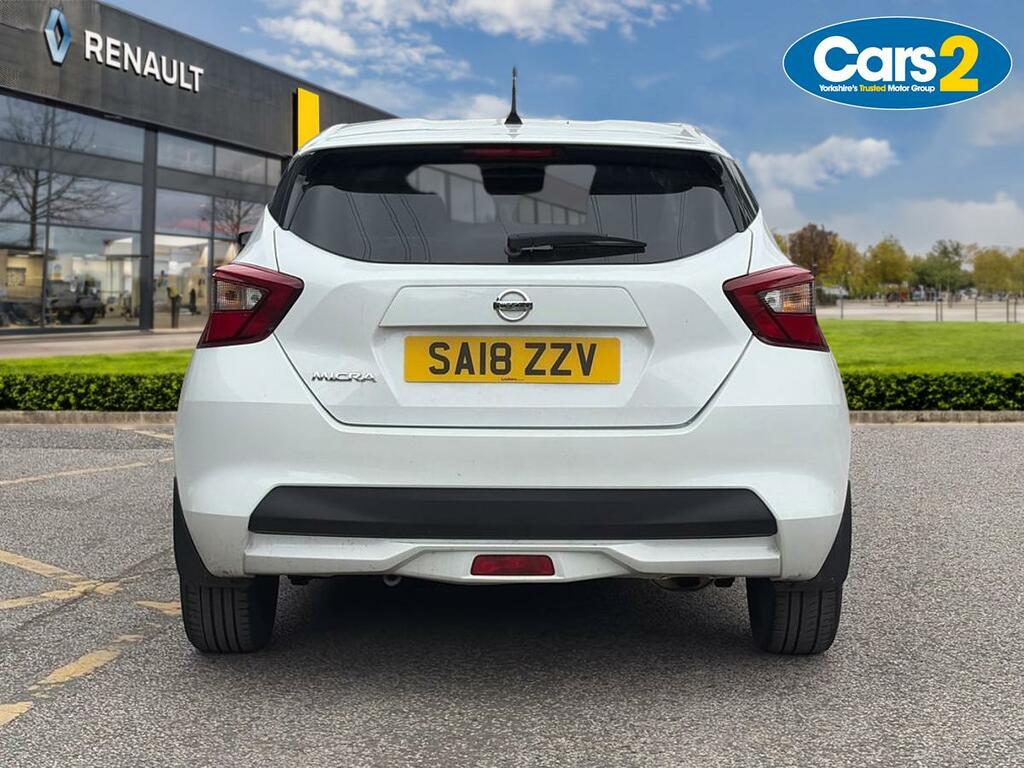 Nissan Micra 1.5 Dci N-connecta SA18ZZV White #4