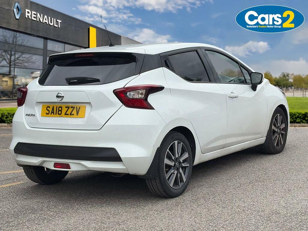 Nissan Micra 1.5 Dci N-connecta SA18ZZV White #3