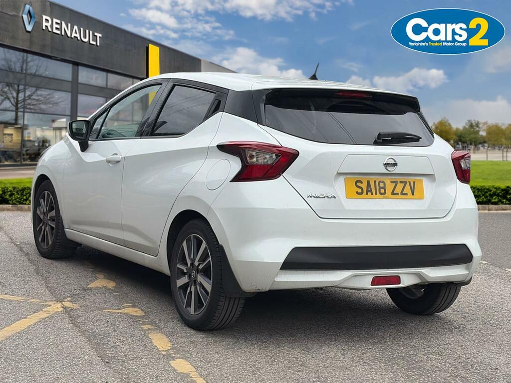 Nissan Micra 1.5 Dci N-connecta SA18ZZV White #5