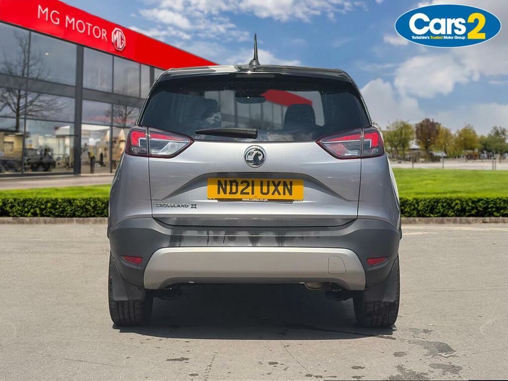 Vauxhall Crossland X 1.2 Turbo Griffin Suv Euro 6 S ND21UXN Grey #4