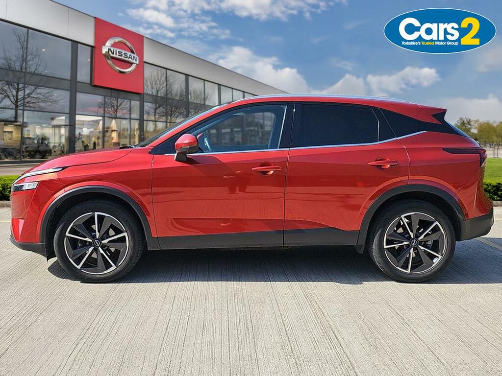 Nissan Qashqai 1.3 Dig-t Mh Tekna KE73UVM Red #6