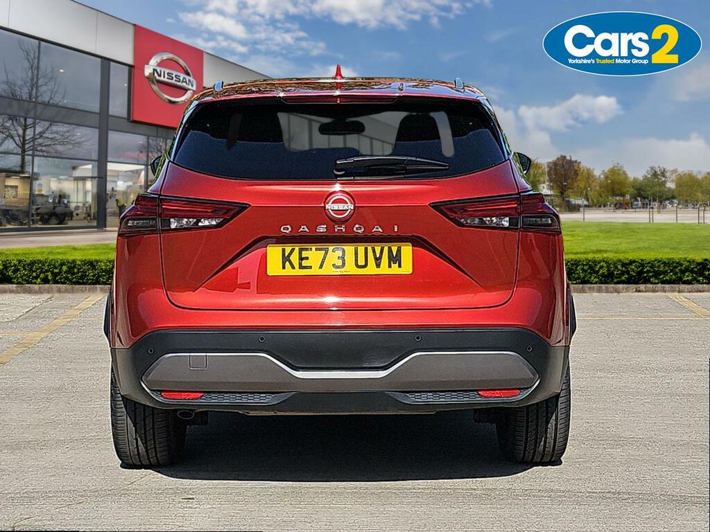 Nissan Qashqai 1.3 Dig-t Mh Tekna KE73UVM Red #4
