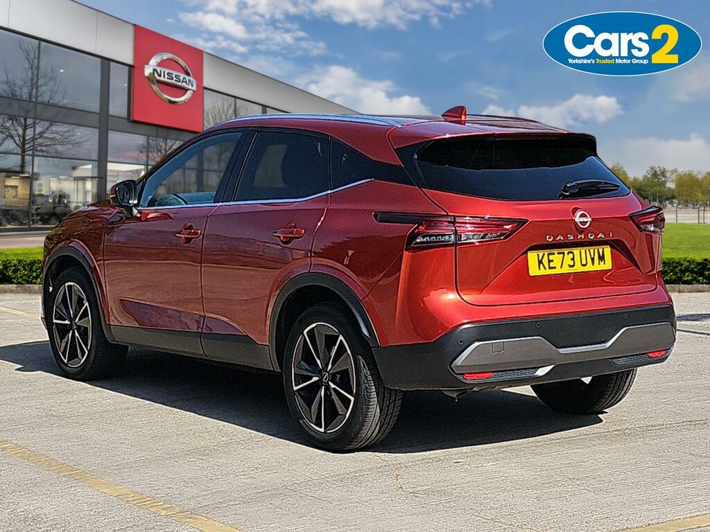 Nissan Qashqai 1.3 Dig-t Mh Tekna KE73UVM Red #5