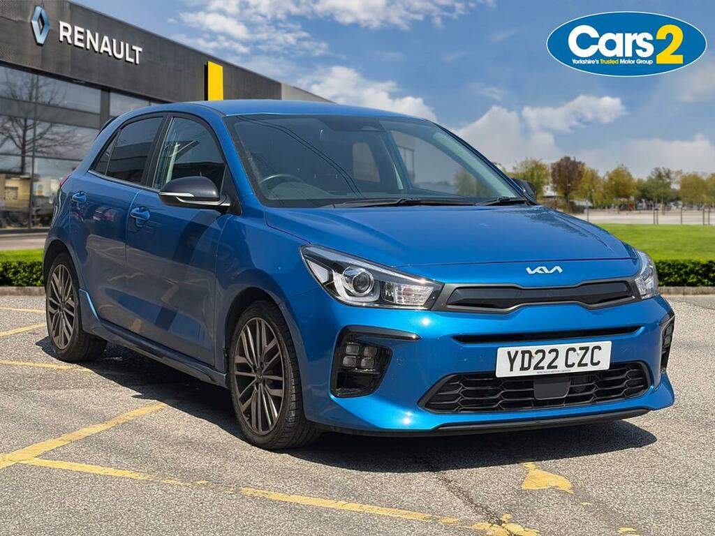 Kia RIO 1.0 T Gdi 48V 118 Gt-line S Blue