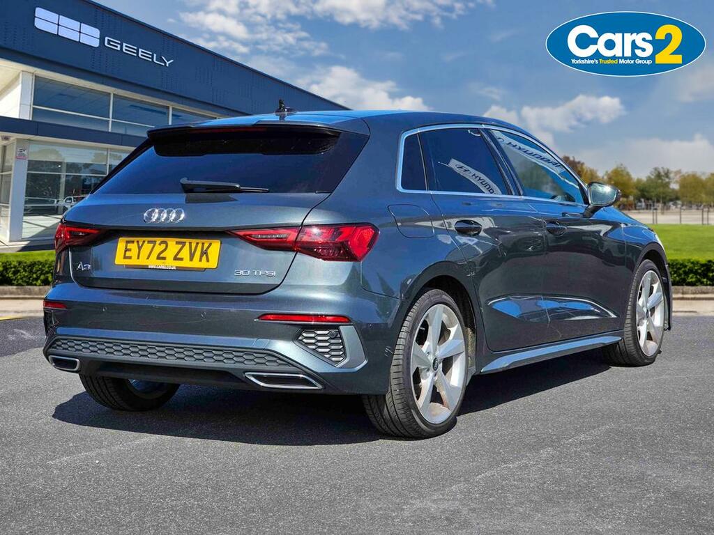 Audi A3 30 Tfsi S Line S Tronic EY72ZVK Grey #3