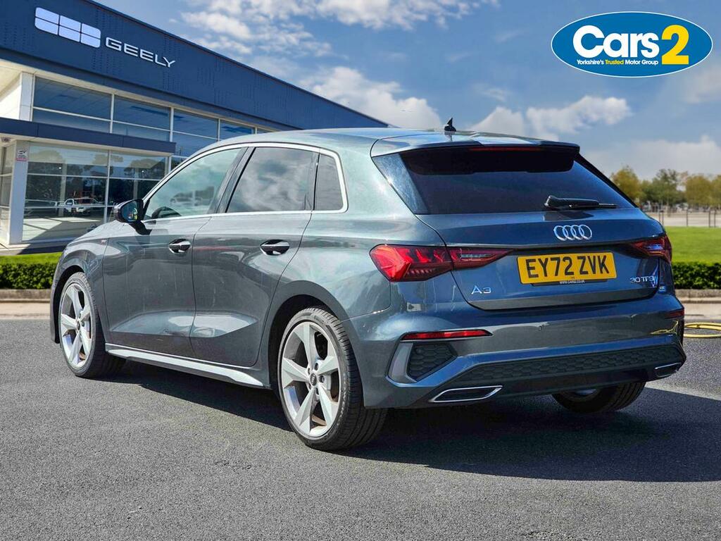 Audi A3 30 Tfsi S Line S Tronic EY72ZVK Grey #5