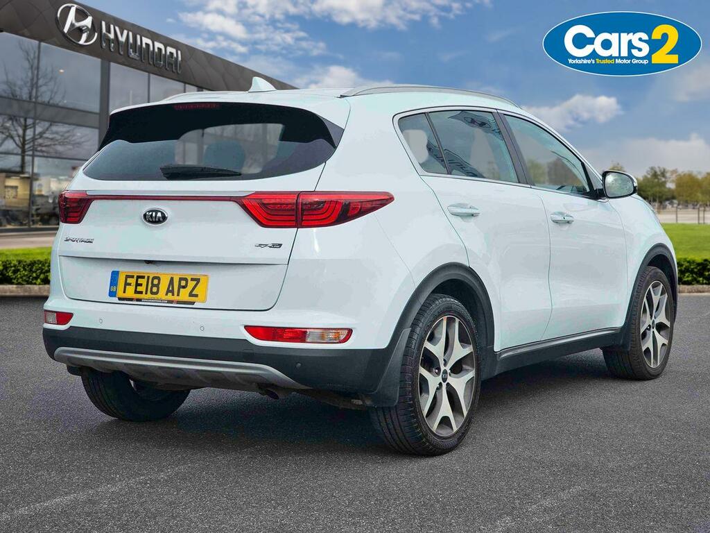 Kia Sportage 1.7 Crdi Isg Gt-line Edition FE18APZ White #3