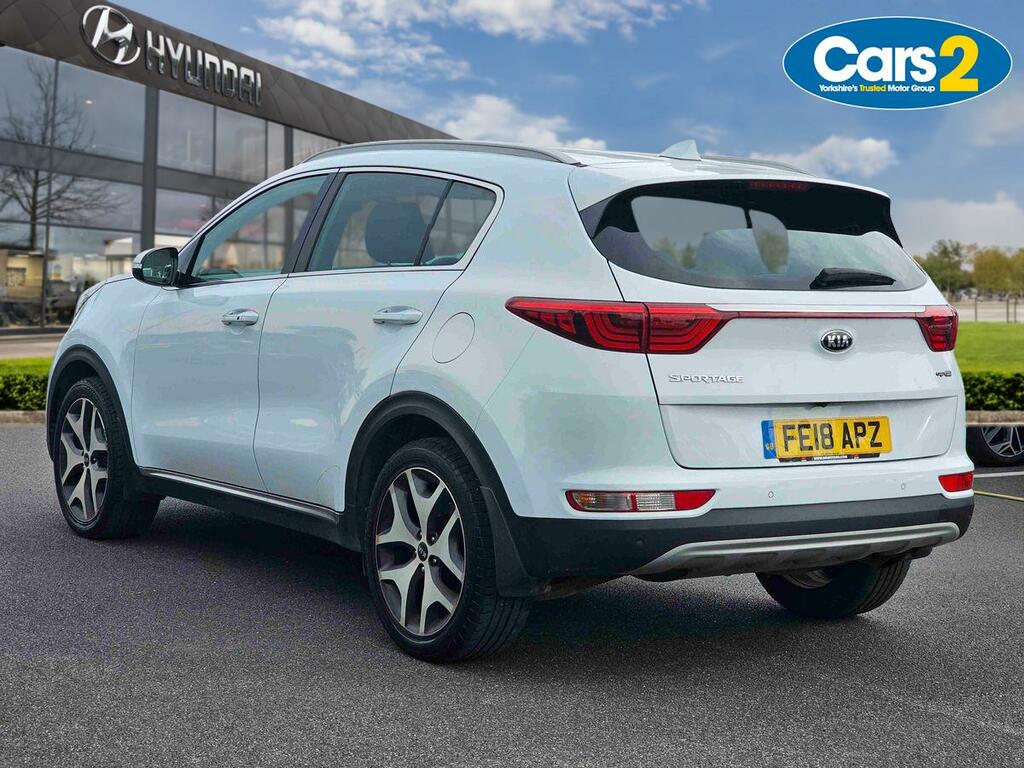 Kia Sportage 1.7 Crdi Isg Gt-line Edition FE18APZ White #5