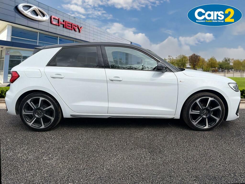 Audi A1 25 Tfsi Black Edition S Tronic YB23XXO White #2
