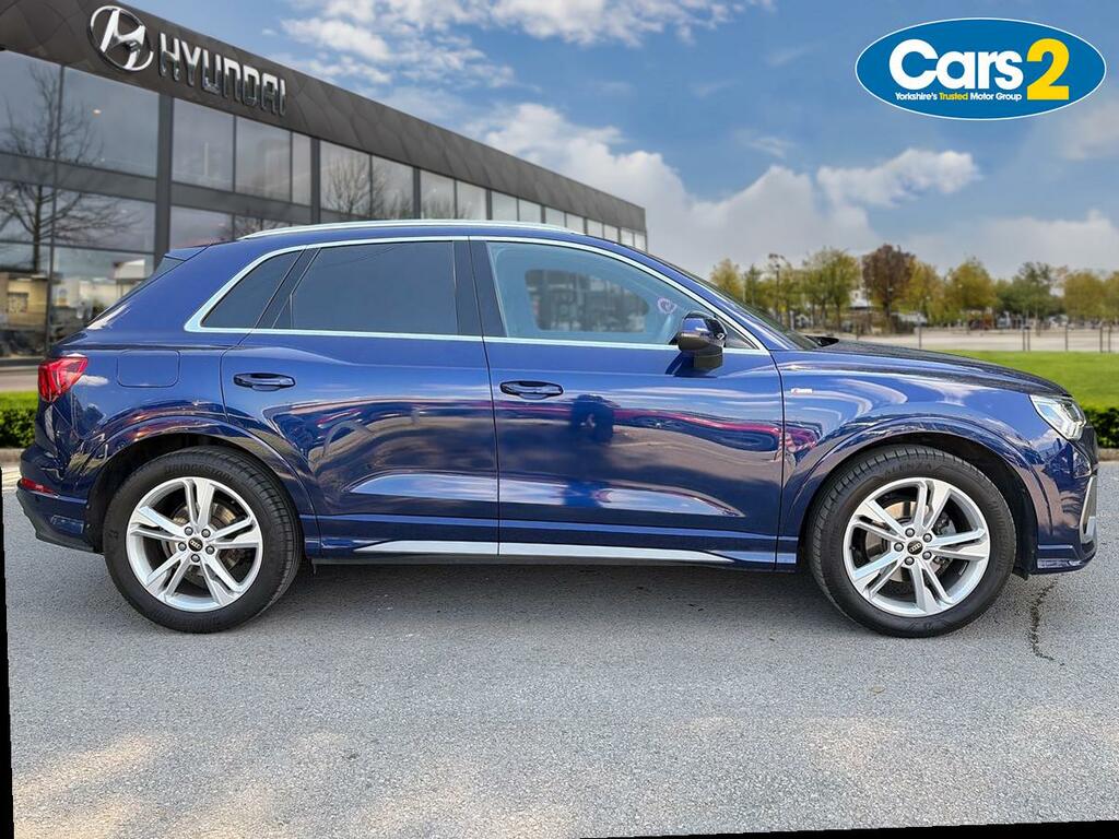 Audi Q3 35 Tfsi S Line Leather YJ74MXT Blue #2