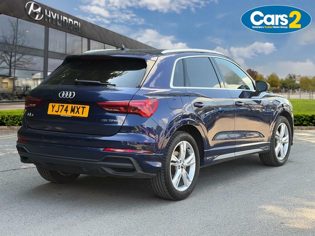 Audi Q3 35 Tfsi S Line Leather YJ74MXT Blue #3