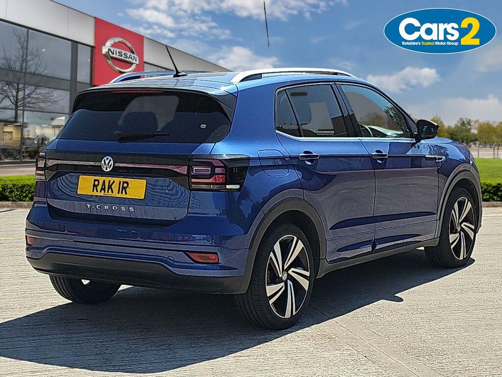 Volkswagen T-Cross 1.0 Tsi 115 R-line Dsg Blue #3