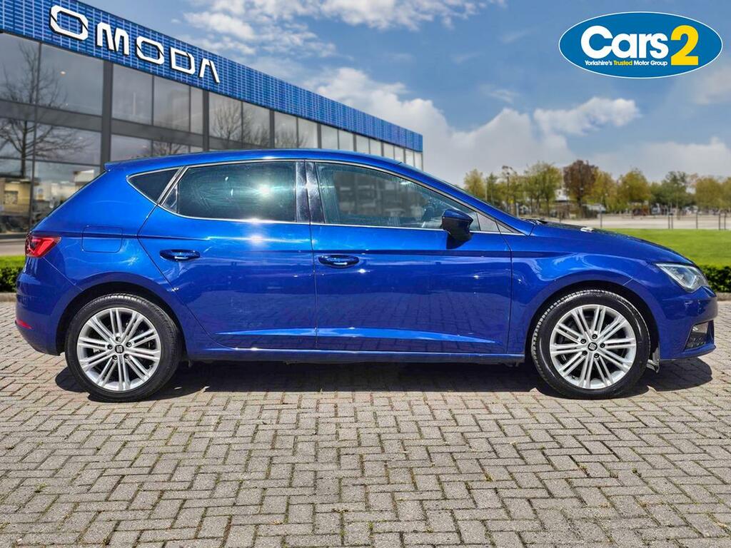 Seat Leon 2.0 Tdi 150 Xcellence Technology Leather CT18JEU Blue #2