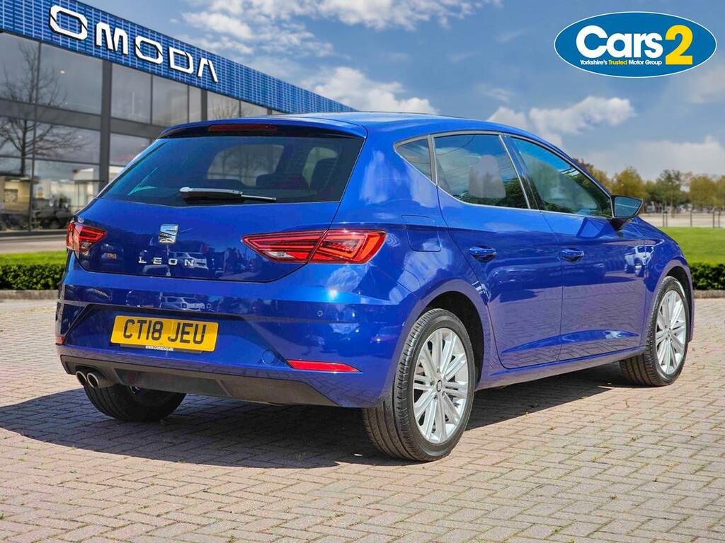 Seat Leon 2.0 Tdi 150 Xcellence Technology Leather CT18JEU Blue #3