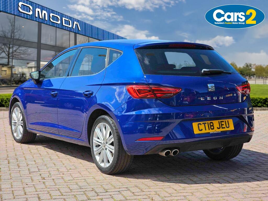 Seat Leon 2.0 Tdi 150 Xcellence Technology Leather CT18JEU Blue #5