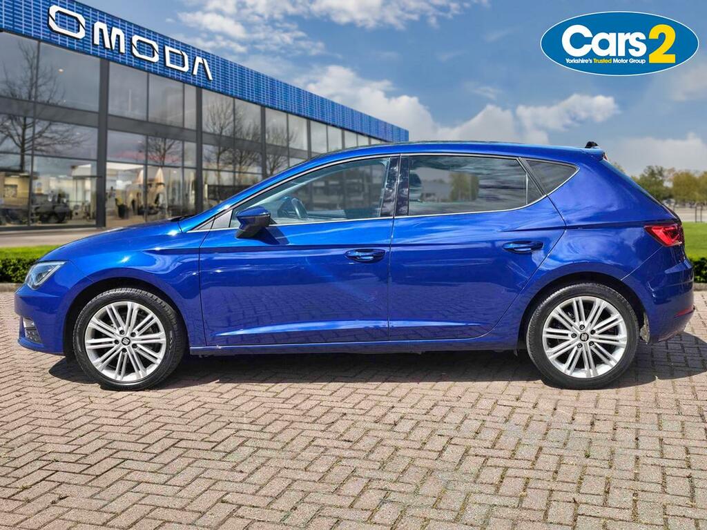 Seat Leon 2.0 Tdi 150 Xcellence Technology Leather CT18JEU Blue #6