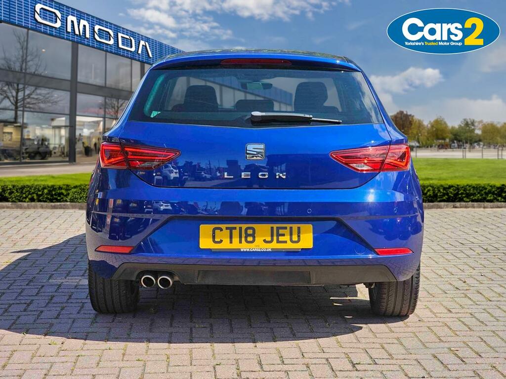 Seat Leon 2.0 Tdi 150 Xcellence Technology Leather CT18JEU Blue #4