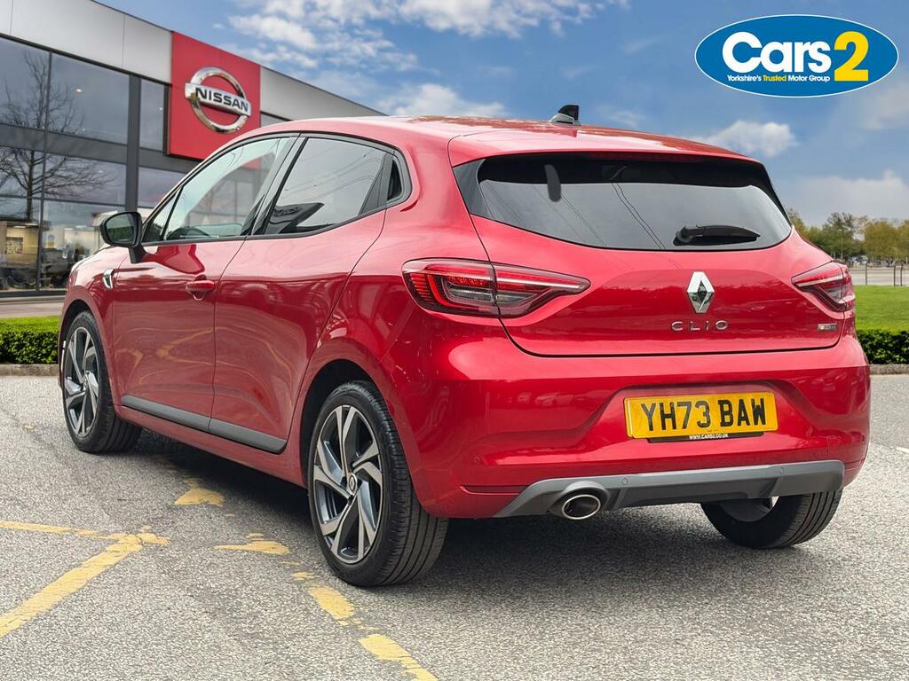Renault Clio 1.0 Tce 90 Rs Line YH73BAW Red #5