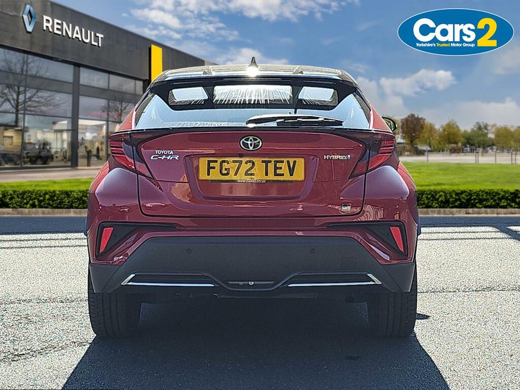 Toyota C-Hr 1.8 Vvt-h Gr Sport Suv Hybrid Cvt Euro FG72TEV Red #4