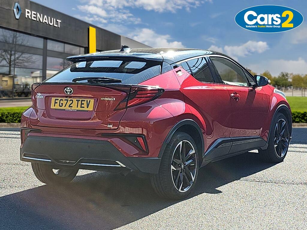 Toyota C-Hr 1.8 Vvt-h Gr Sport Suv Hybrid Cvt Euro FG72TEV Red #3