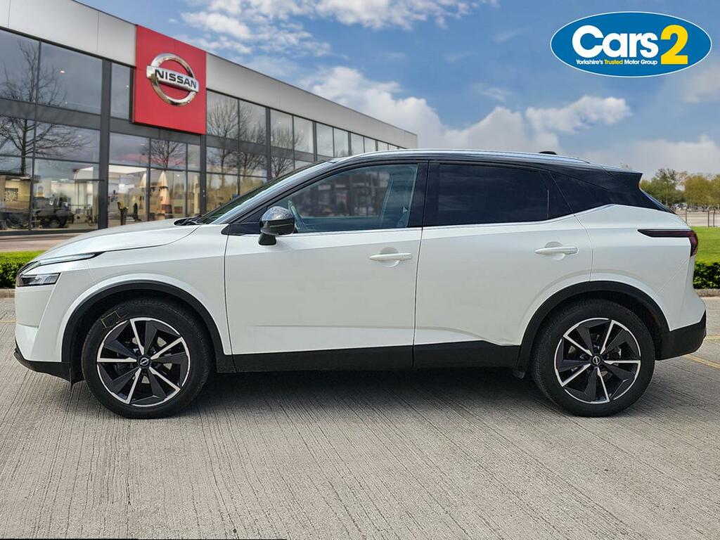 Nissan Qashqai 1.3 Dig-t Mhev Tekna Suv Hybrid Xtron 4 LV23UMU White #6