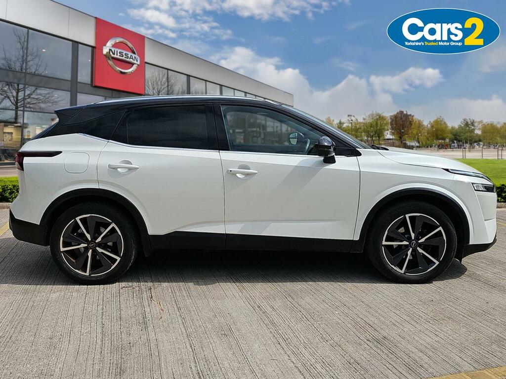 Nissan Qashqai 1.3 Dig-t Mhev Tekna Suv Hybrid Xtron 4 LV23UMU White #2