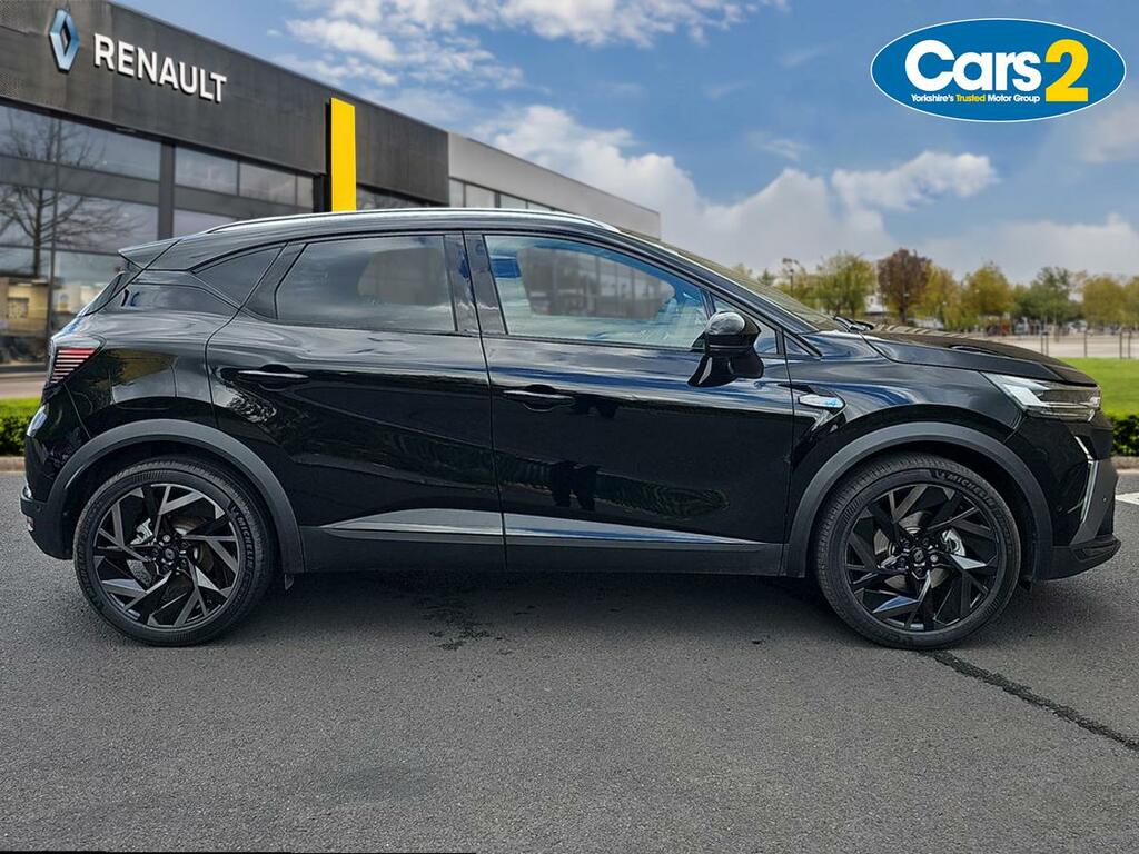Renault Captur 1.6 E-tech Full Hybrid 145 Esprit Alpine BT25WWC Black #2