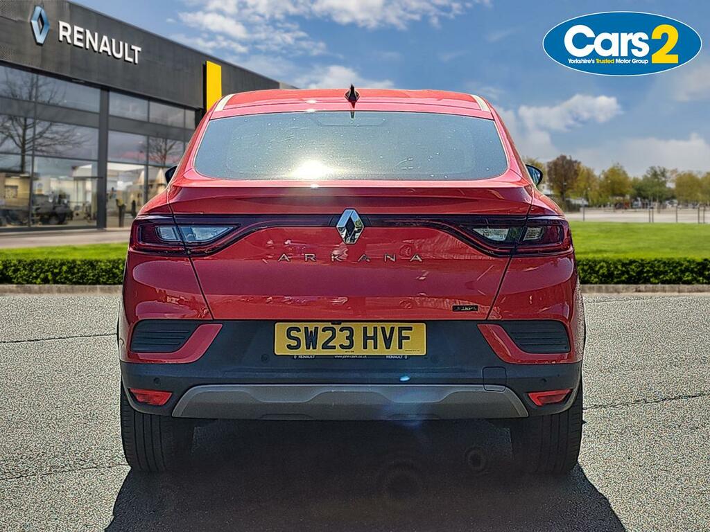 Renault Arkana 1.6 E-tech Full Hybrid 145 Techno SW23HVF Red #4