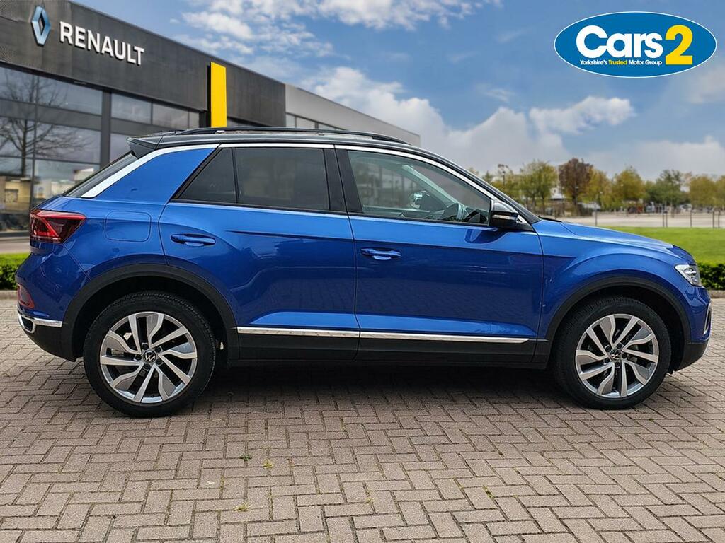 Volkswagen T-Roc 1.5 Tsi Style Dsg YD72KSU Blue #2