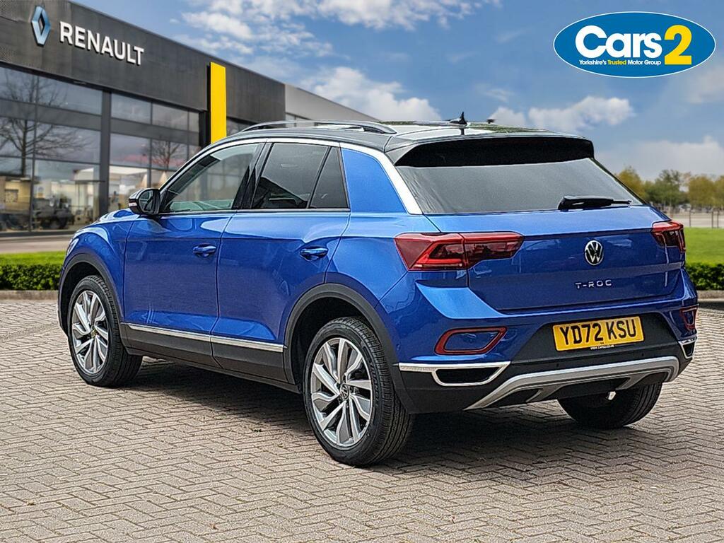 Volkswagen T-Roc 1.5 Tsi Style Dsg YD72KSU Blue #5