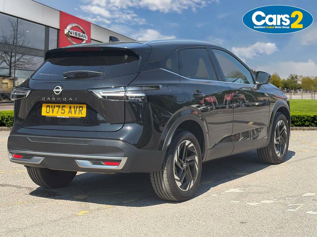 Nissan Qashqai 1.3 Dig-t Mh N-connecta OV75AVR Black #3