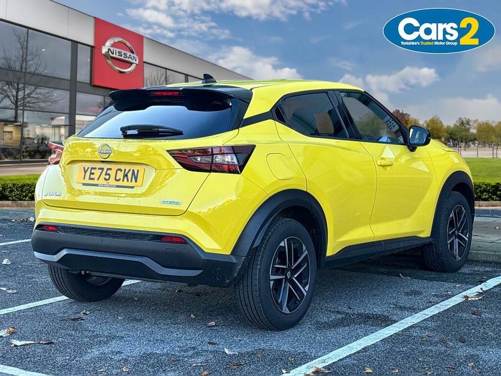 Nissan Juke 1.6 Hybrid N-connecta Yellow #3
