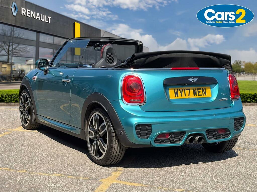 Mini Convertible 2.0 John Cooper Works WY17WEN Blue #5