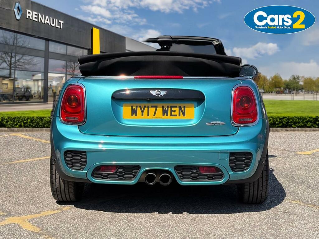 Mini Convertible 2.0 John Cooper Works WY17WEN Blue #4