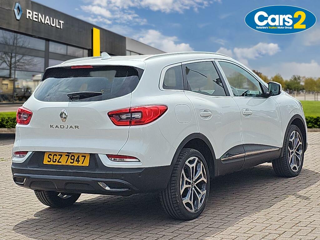 Renault Kadjar 1.3 Tce Gt Line Edc White #3