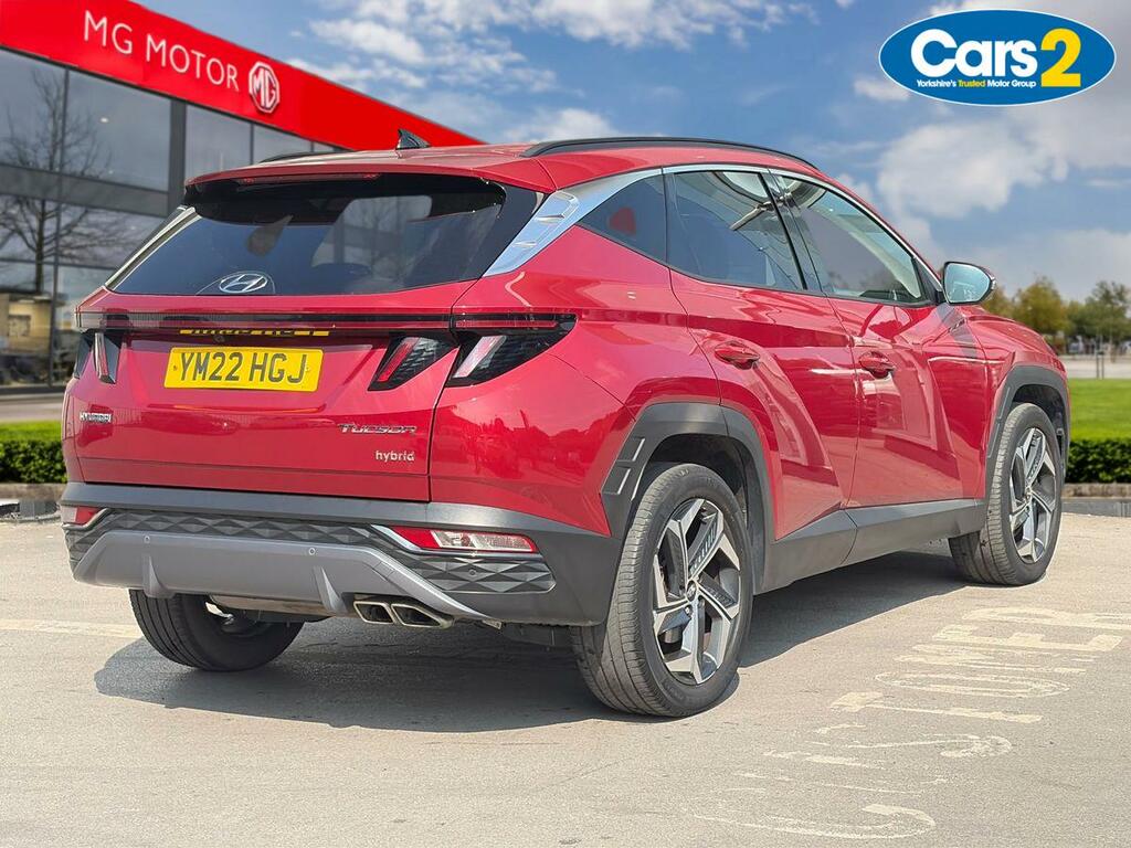 Hyundai Tucson 1.6 H T-gdi Premium Suv Hybrid Eur YM22HGJ Red #3