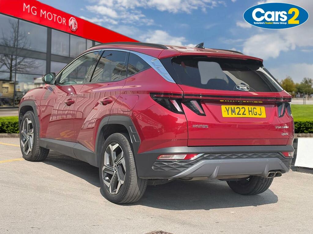 Hyundai Tucson 1.6 H T-gdi Premium Suv Hybrid Eur YM22HGJ Red #5