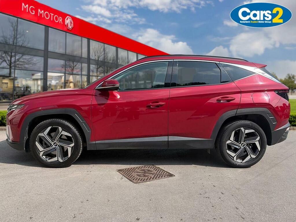 Hyundai Tucson 1.6 H T-gdi Premium Suv Hybrid Eur YM22HGJ Red #6