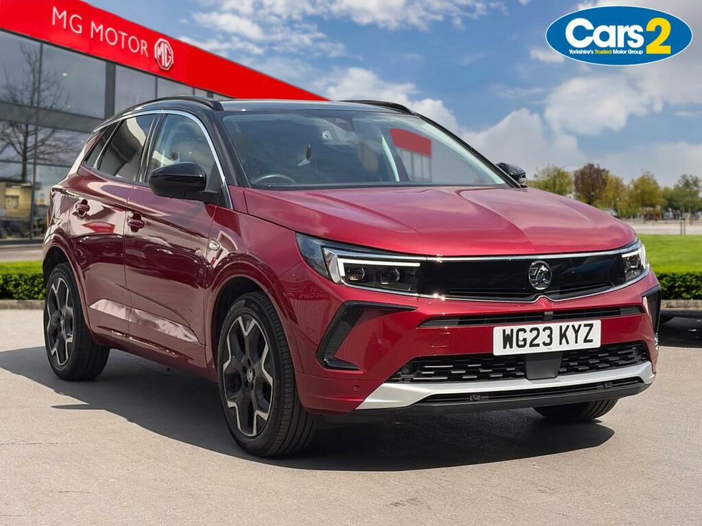 Vauxhall Grandland 1.2 Turbo Elite Red