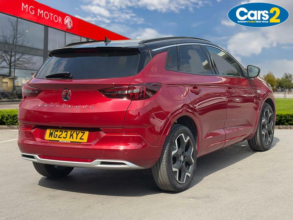 Vauxhall Grandland 1.2 Turbo Elite Suv Euro 6 Ss WG23KYZ Red #3