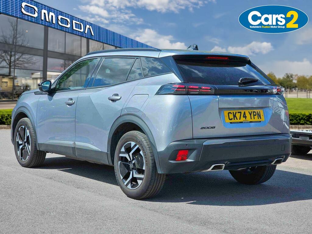 Peugeot 2008 1.2 Puretech Allure Suv Eat Euro 6 Ss CK74YPN Grey #5