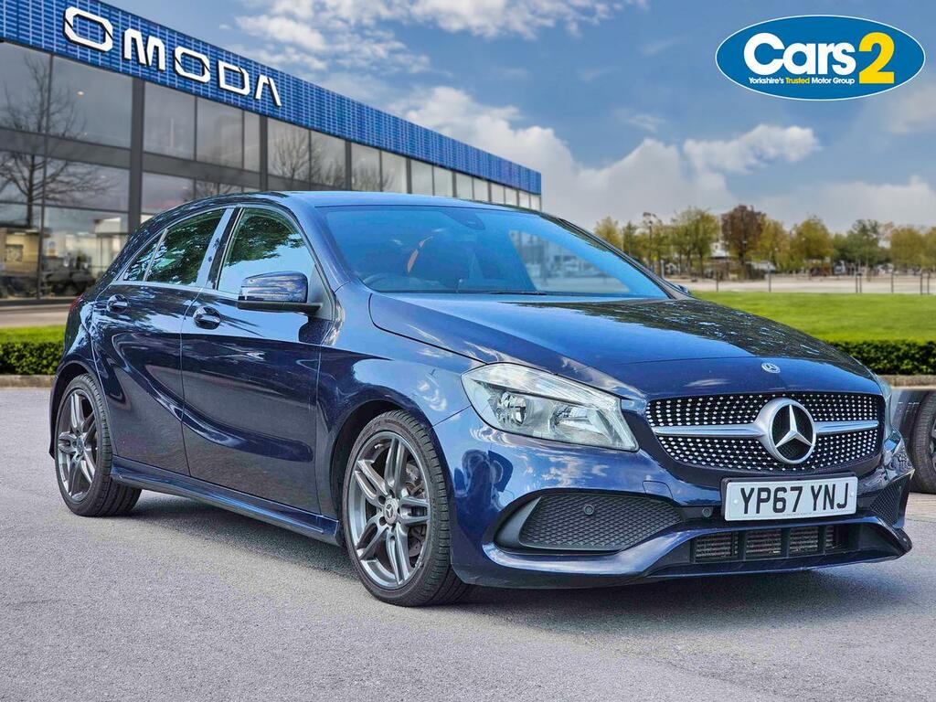 Mercedes-Benz A Class A200d Amg Line Blue