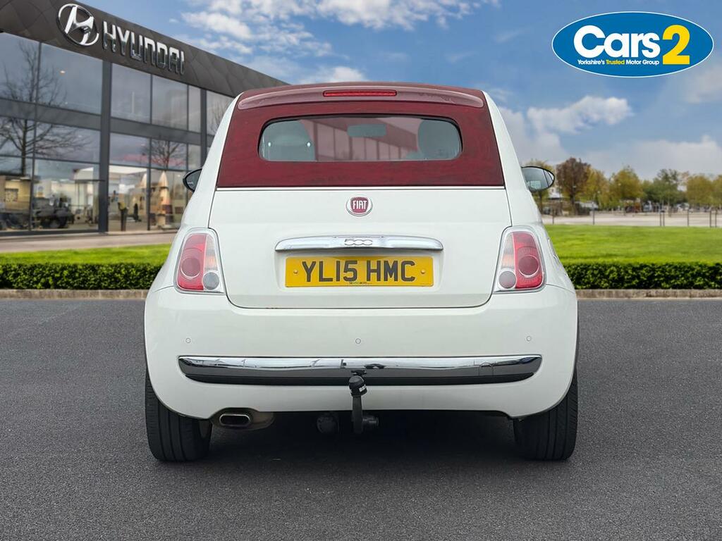 Fiat 500 1.2 Lounge Start Stop YL15HMC White #4