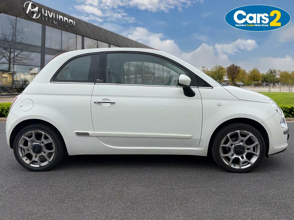 Fiat 500 1.2 Lounge Start Stop YL15HMC White #2