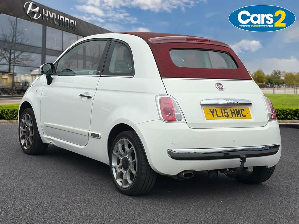 Fiat 500 1.2 Lounge Start Stop YL15HMC White #5