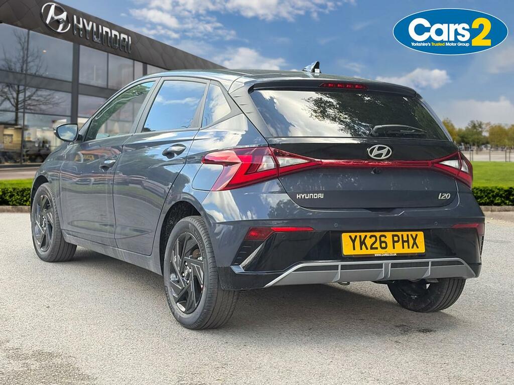 Hyundai I20 1.0T Gdi 90 Black Line YK26PHX Grey #5
