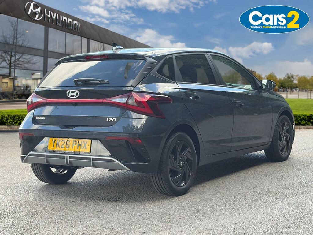 Hyundai I20 1.0T Gdi 90 Black Line YK26PHX Grey #3