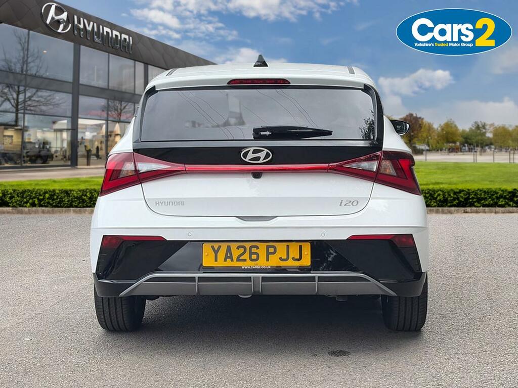 Hyundai I20 1.0T Gdi 90 Black Line Dct YA26PJJ White #4