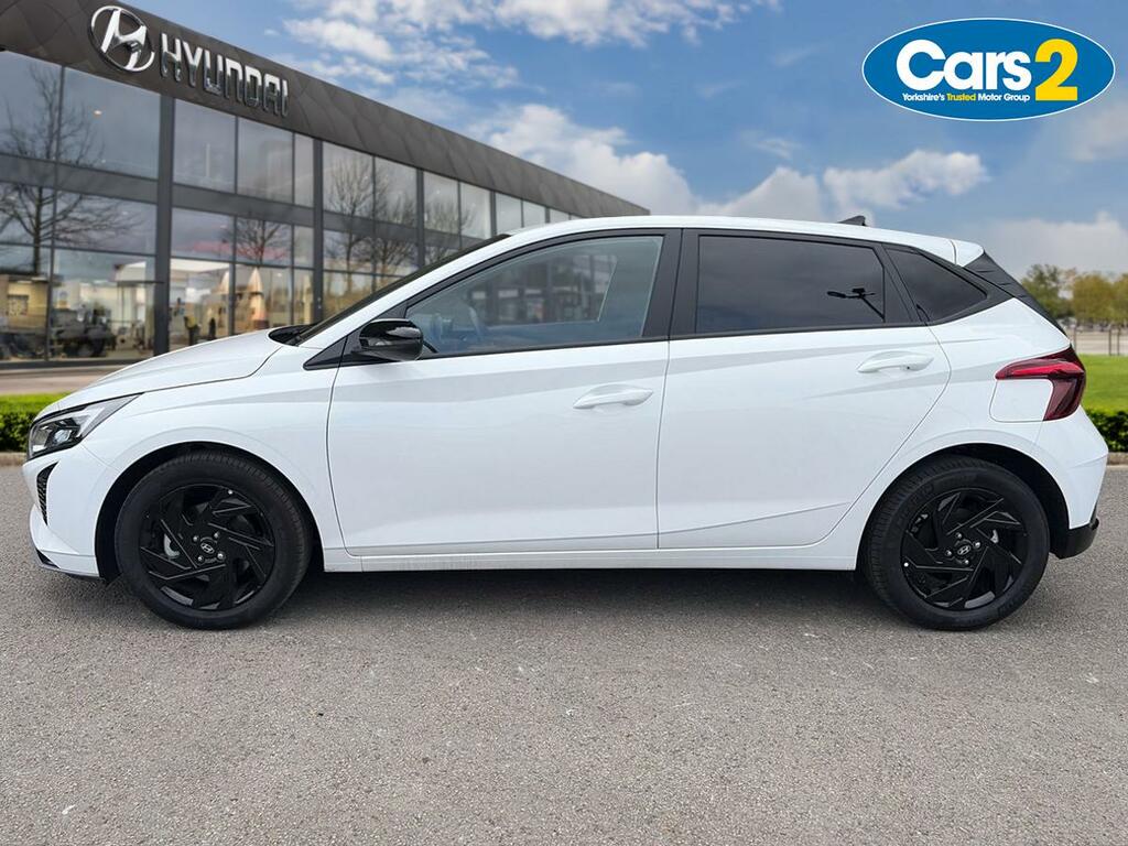 Hyundai I20 1.0T Gdi 90 Black Line Dct YA26PJJ White #6