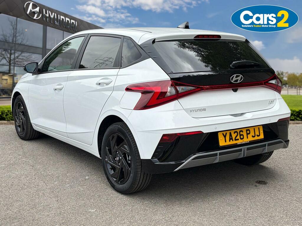 Hyundai I20 1.0T Gdi 90 Black Line Dct YA26PJJ White #5